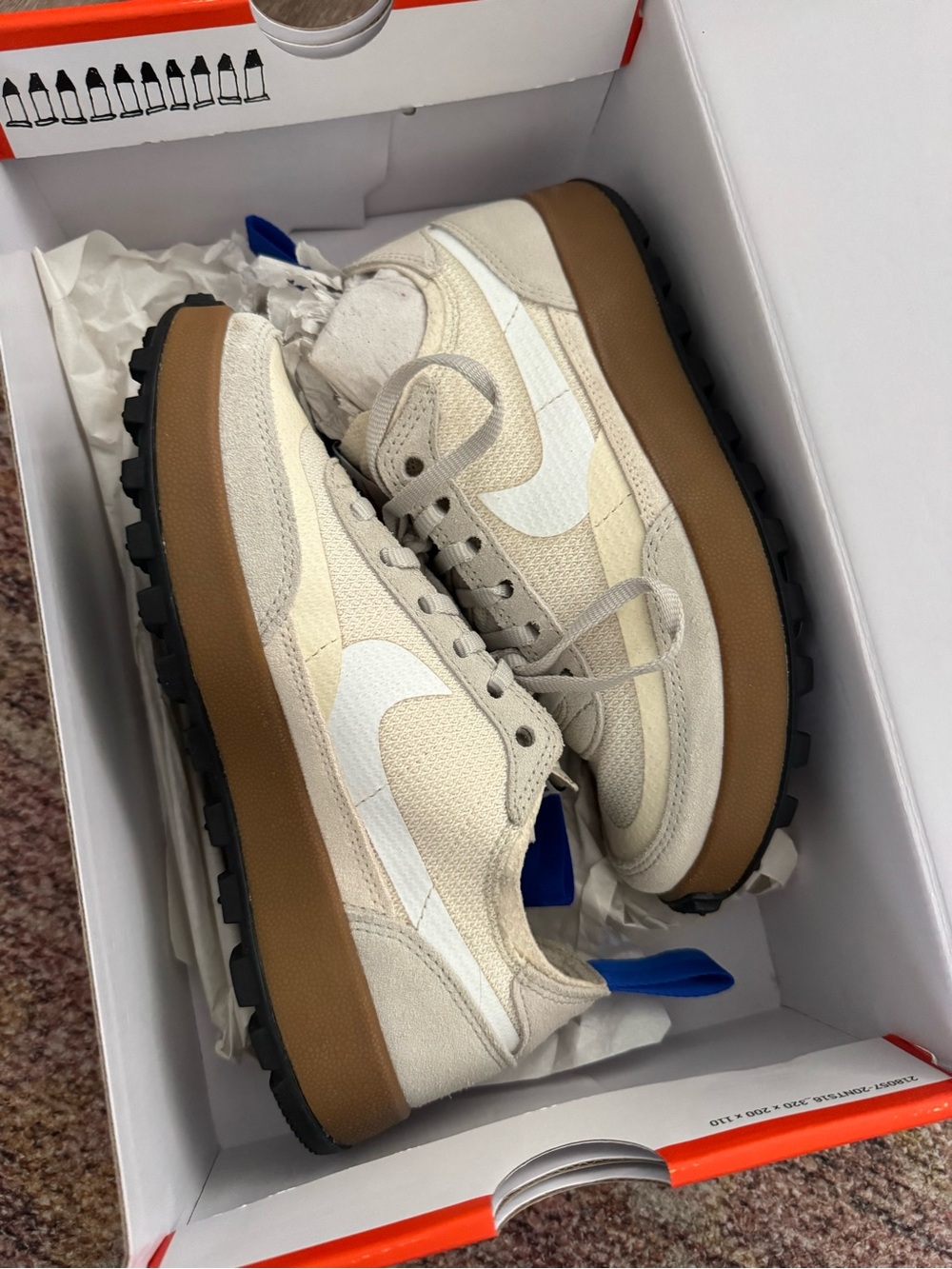 Nike Tom Sachs men's 4 women's 5.5